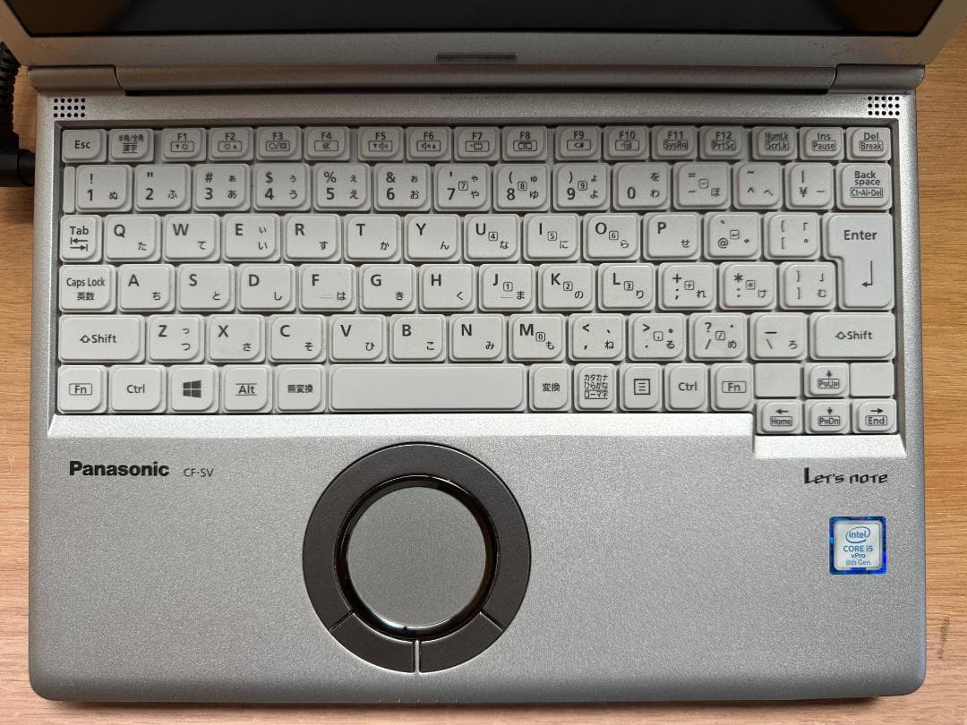 Panasonic CF-SV8 ノートPC 12.1インチ シルバー ①