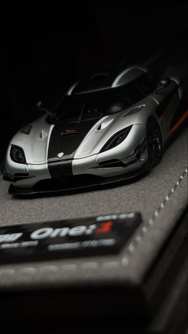 Gryning Model 1/64 ケーニグセグ　one:1 シルバー