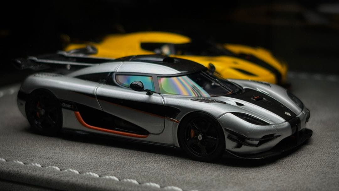 Gryning Model 1/64 ケーニグセグ　one:1 シルバー