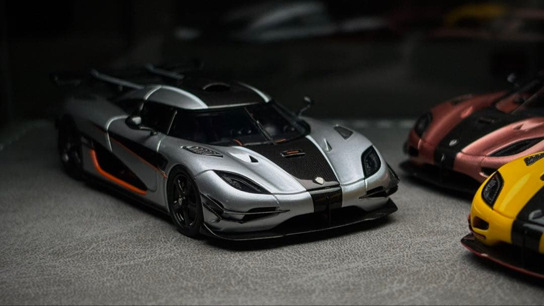 Gryning Model 1/64 ケーニグセグ　one:1 シルバー