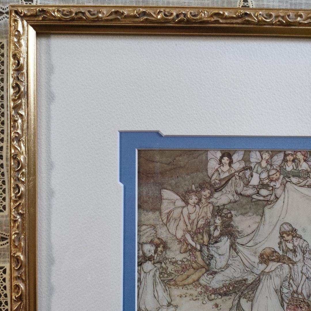 アーサー・ラッカム A. Rackham　銅版画『夏の夜の夢』1908年制作