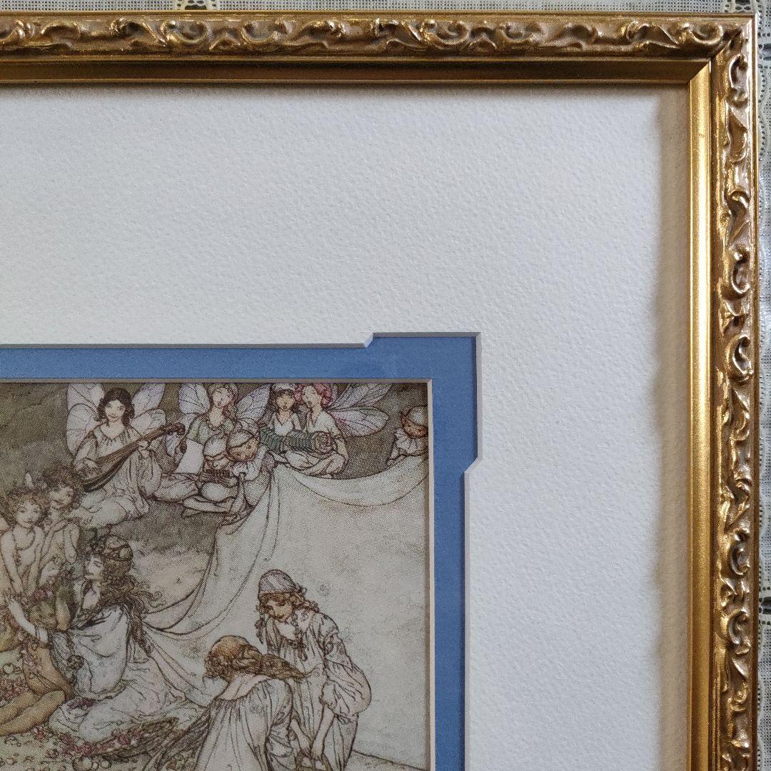 アーサー・ラッカム A. Rackham　銅版画『夏の夜の夢』1908年制作