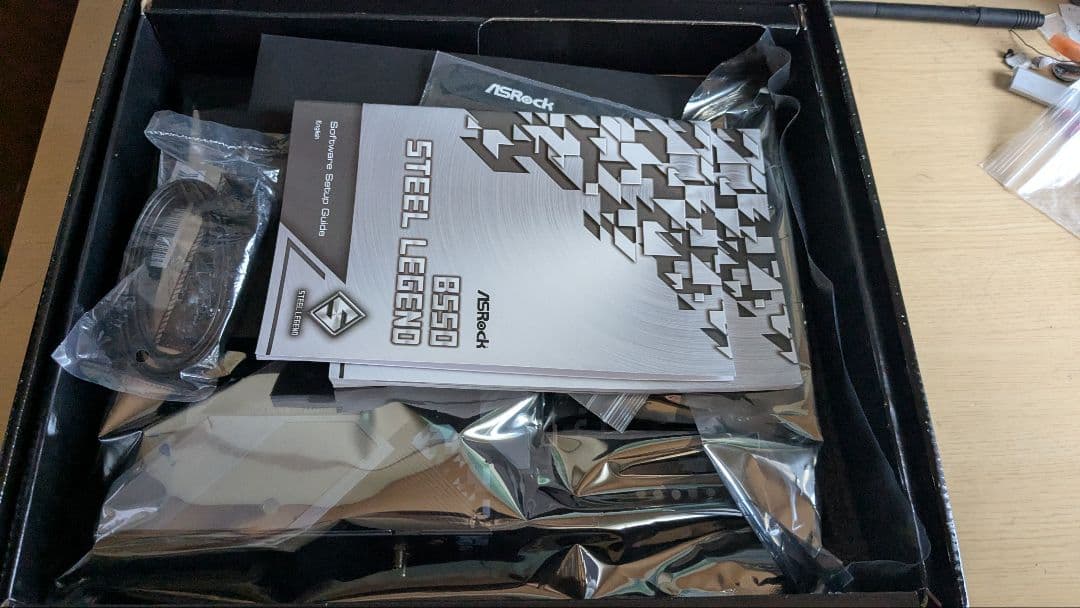 マザーボード B550 STEEL LEGEND/Ryzen5 3600/DDR4-16GB