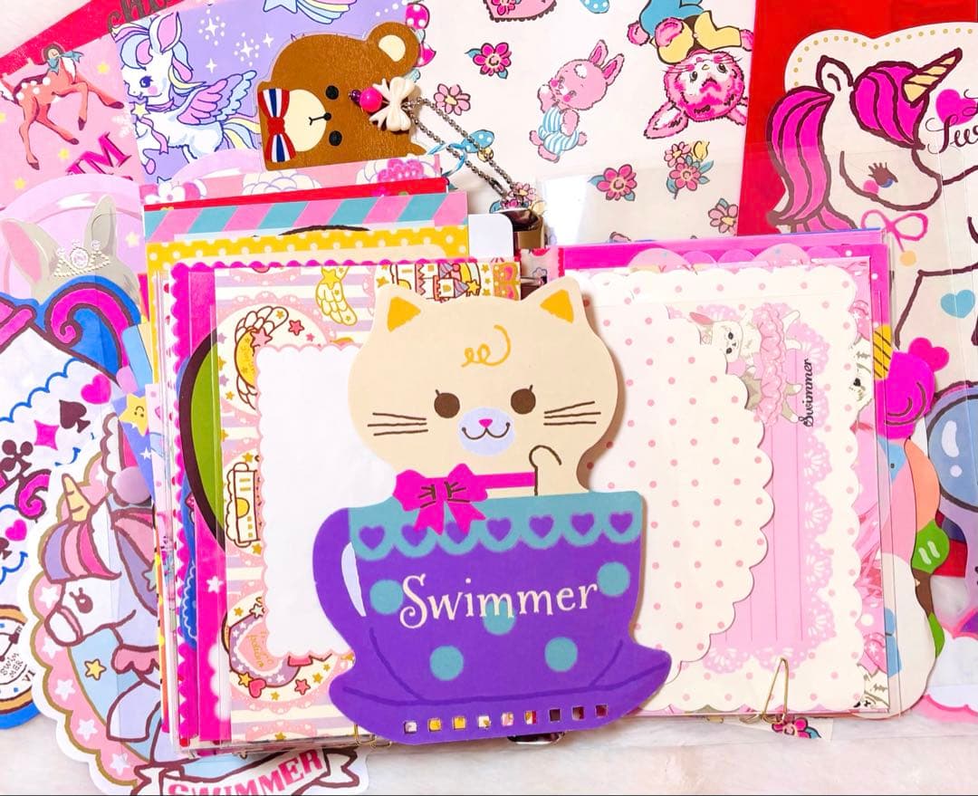 おすそ分けファイル　バイブルバインダー　大大大容量　スイマー