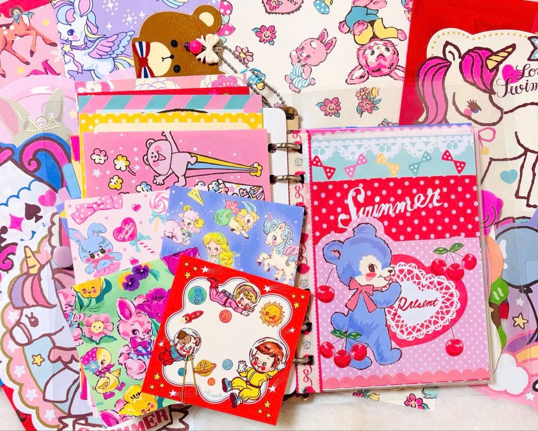 おすそ分けファイル　バイブルバインダー　大大大容量　スイマー