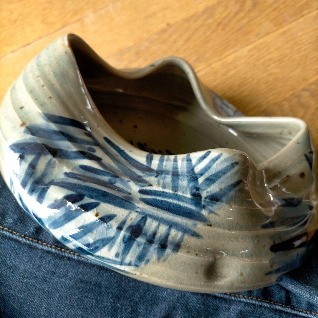 花器 陶製 花生け 一点物