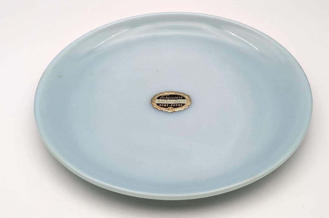 ファイヤーキング ターコイズ オリジナルラベル付き サラダプレート 2枚セット