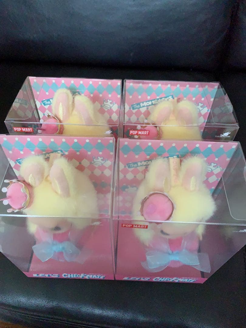 POP MART LET'S CHECKMATE ぬいぐるみ4体セット