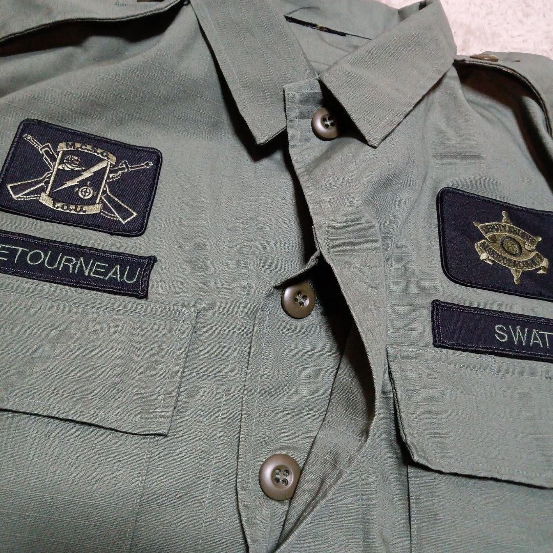 米国 アメリカ アリゾナ州 警察 SWAT コンバット ミリタリー シャツ