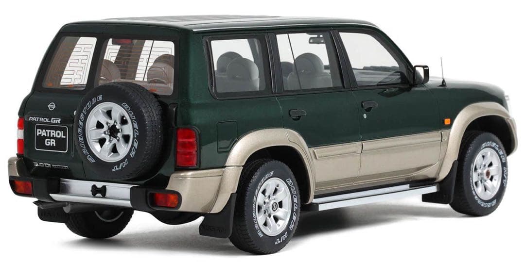 本日限定！オットーモービル 日産 パトロール GR Y61 1998 グリーン