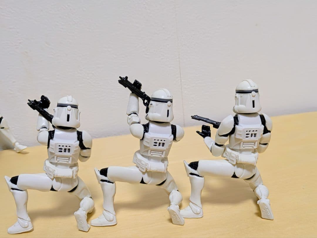 スター・ウォーズ　兵士「クローン・トルーパー」フィギュア9体