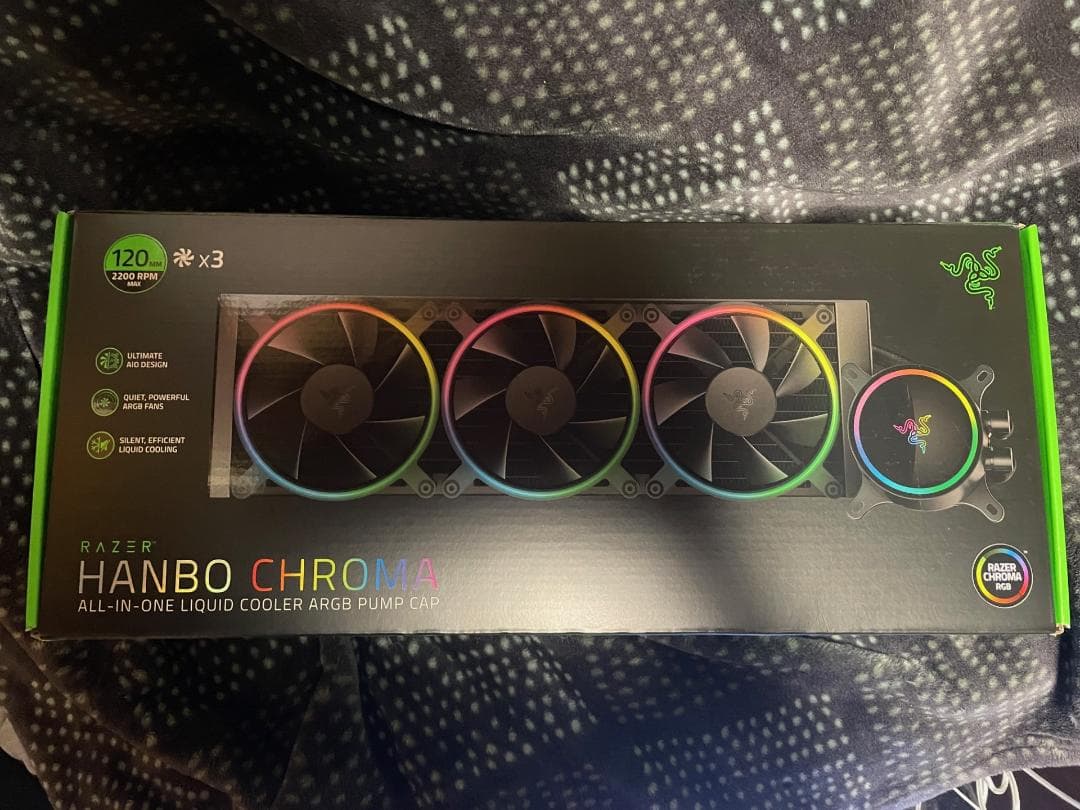 Razer Hanbo Chroma 120mm 3連 液体クーラー