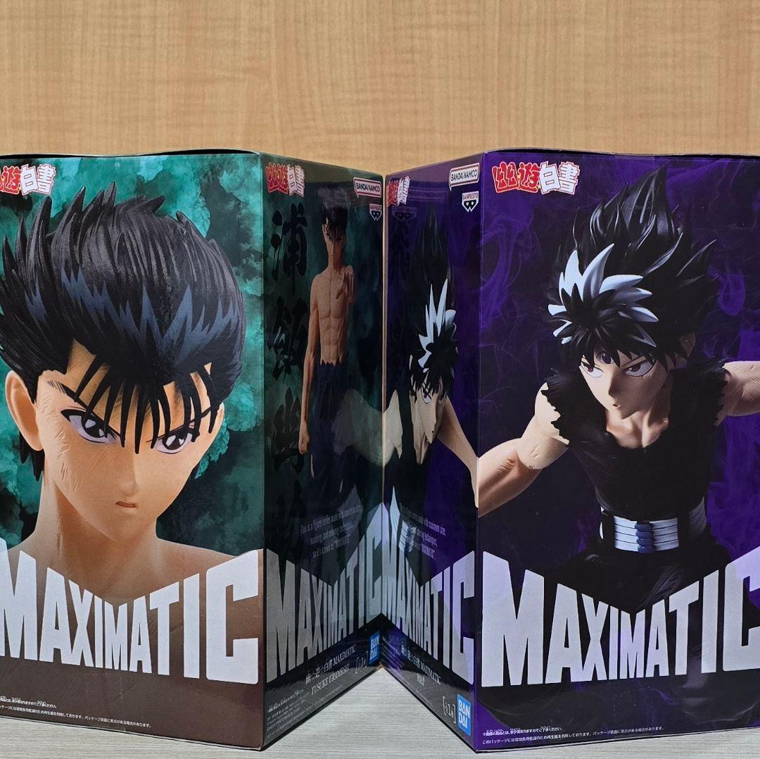人気アニメ【幽☆遊☆白書】MAXIMATIC 新品、未開封フィギュア 4体SET