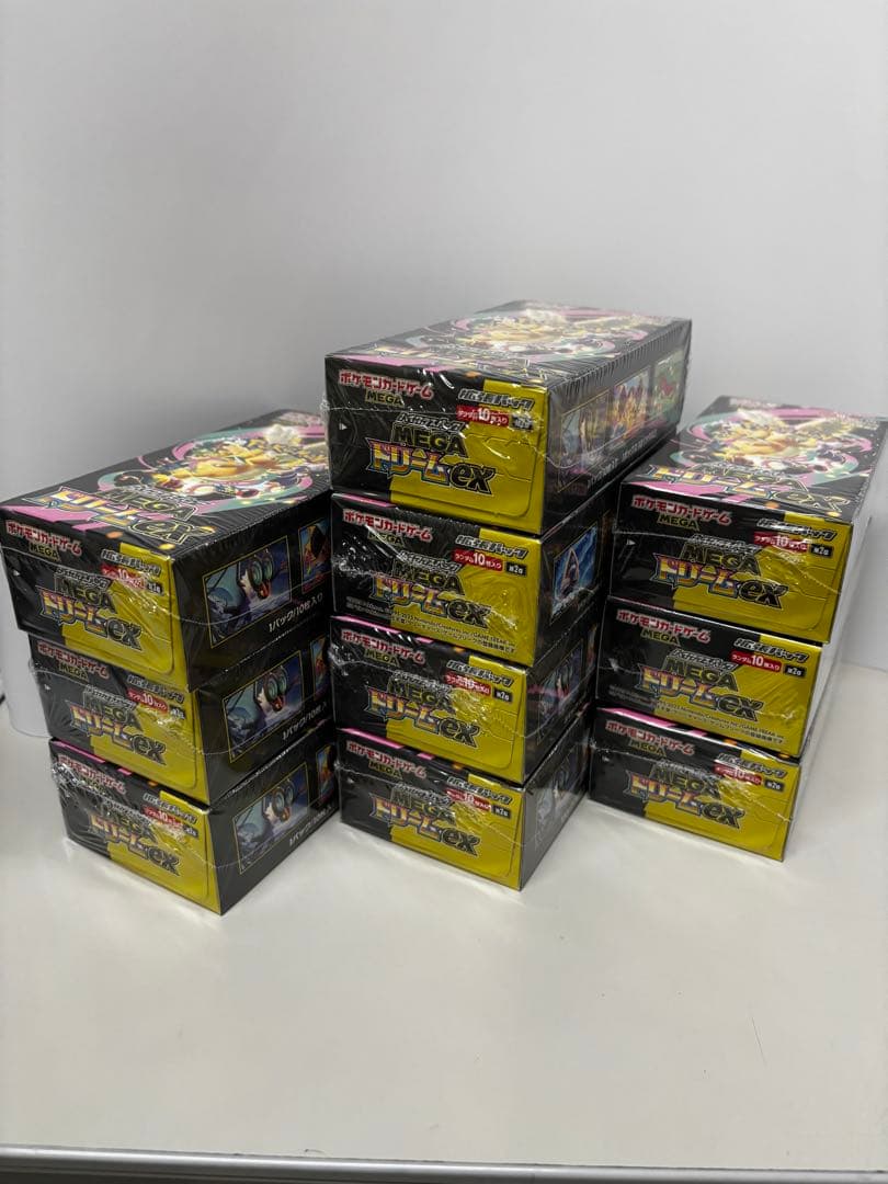 【未開封　シュリンク付き】mega メガドリームex 10box