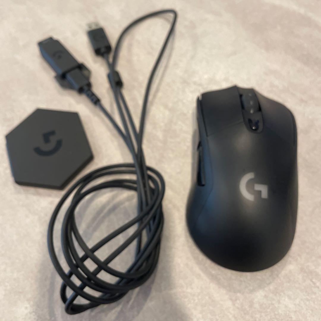 Logicool G703 LIGHTSPEED【箱+説明書+錘+ケーブル付き】