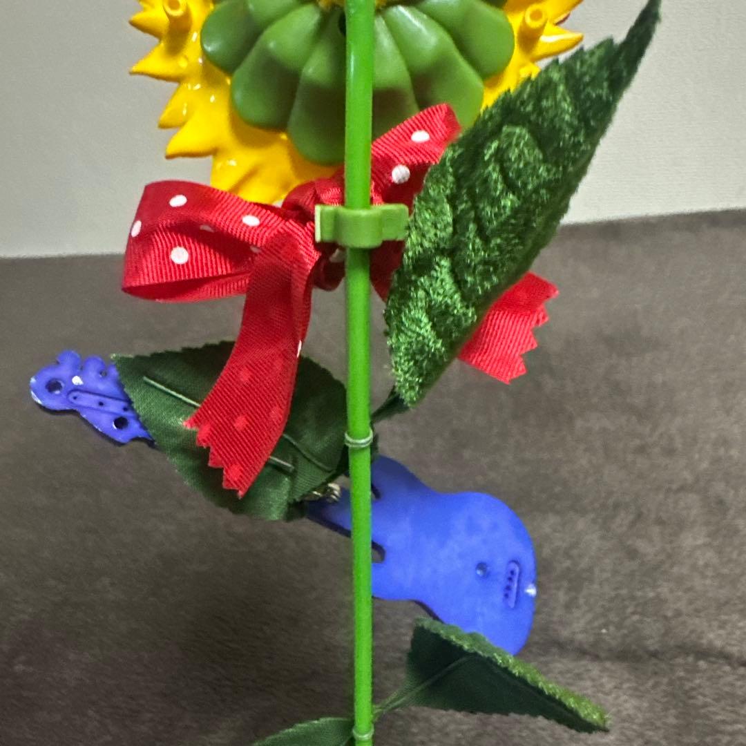 昭和レトロ　フラワーロックひまわり