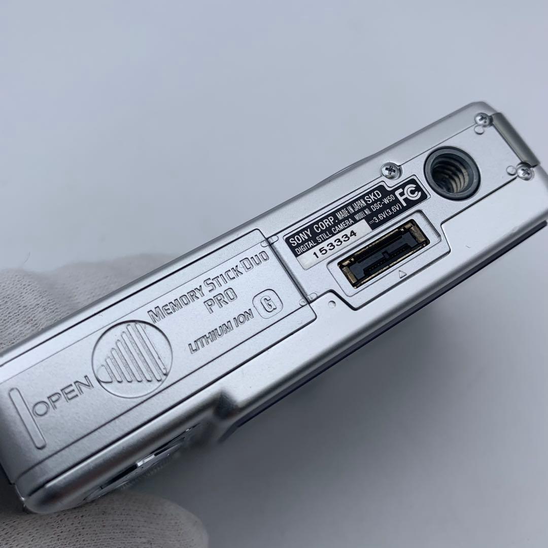 SONY Cybershot DSC-W50 コンパクトデジタルカメラ