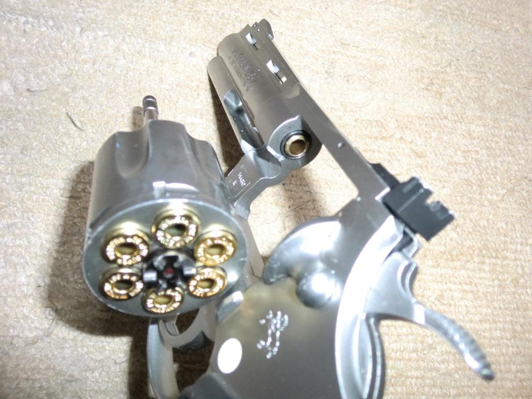 東京マルイ コルトパイソン ステンレスシルバー   24連射システムガスガン