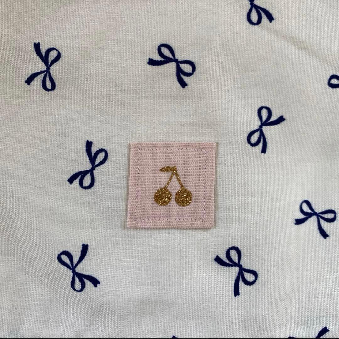 レッスンバック　女の子　フリル　上履き入れ　体操服袋　巾着　セット　リボン柄