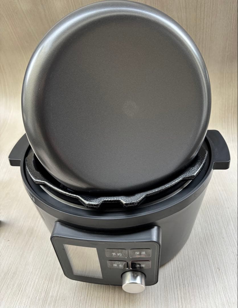 美品アイリスオーヤマ 電気圧力鍋 4.0L ブラック KPC-MA4-B