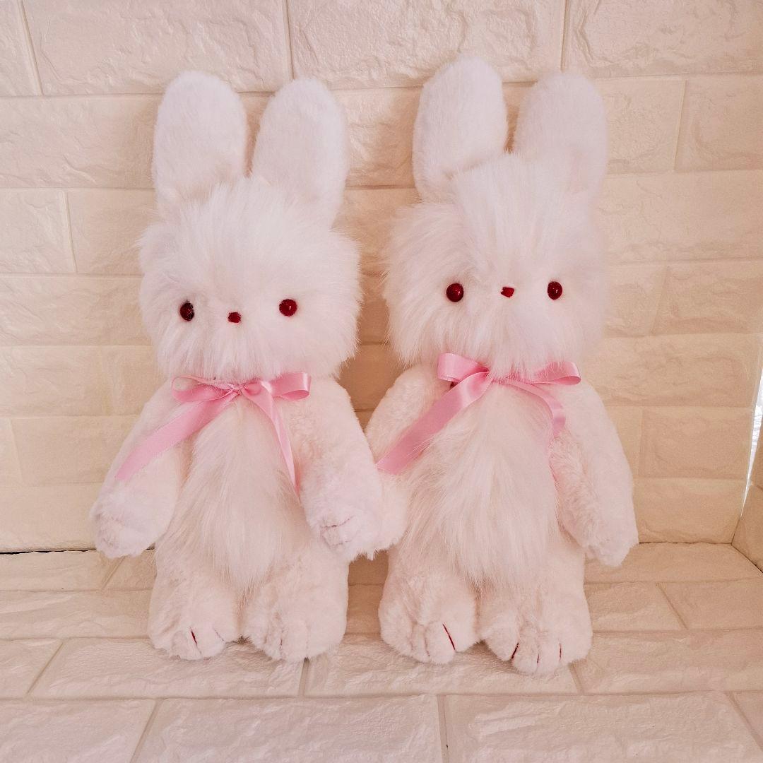 ぬいぐるみ、うさぎ、ハンドメイド、オリジナル、抱きしめられるサイズ、特大