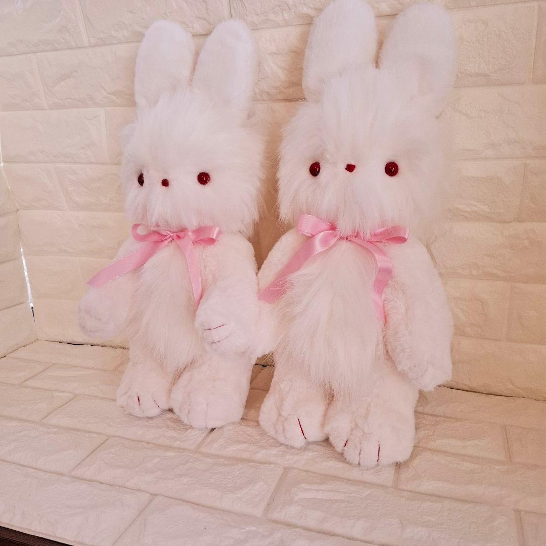 ぬいぐるみ、うさぎ、ハンドメイド、オリジナル、抱きしめられるサイズ、特大