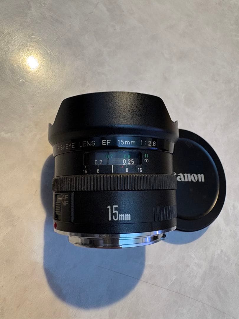 Canon EFレンズ EF15mm F2.8 fisheye フィッシュアイ