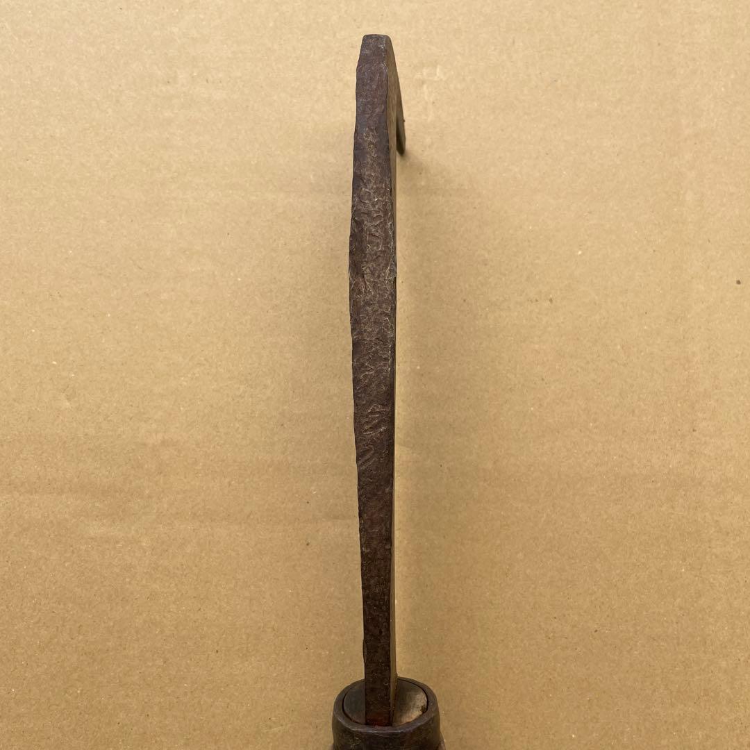 i*i様 古道具　會津 㐂多方 鍛冶　重武　鼻付き鉈