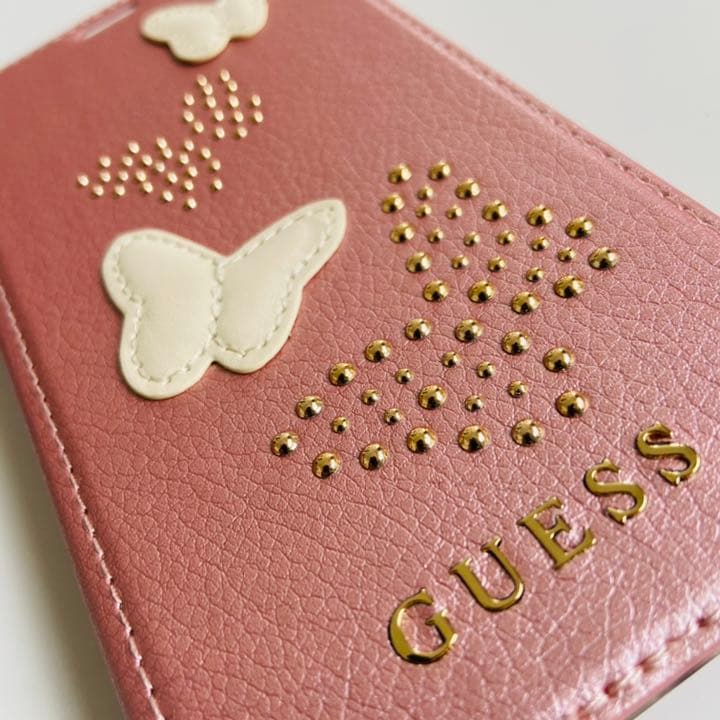 日本未発売 GUESS ゲス iPhone X/XS 手帳型 フリップケース