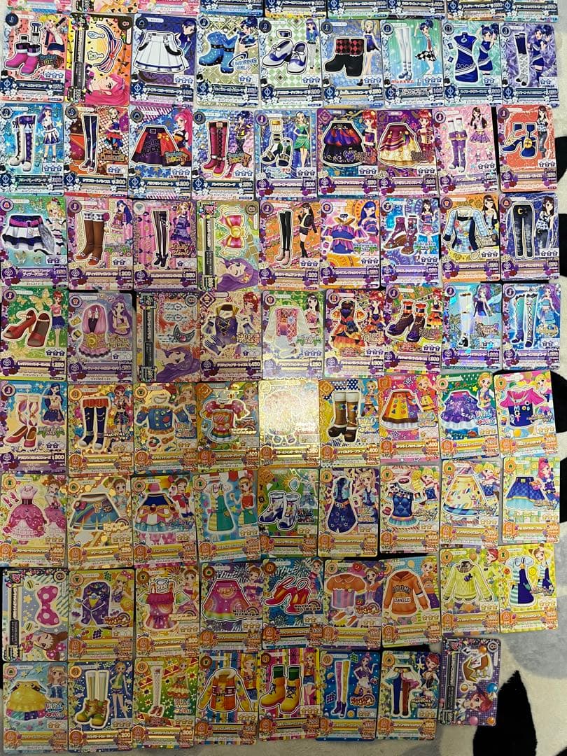 ＊商品説明欄必読 訳ありアイカツカード（状態悪） まとめ売り 116枚