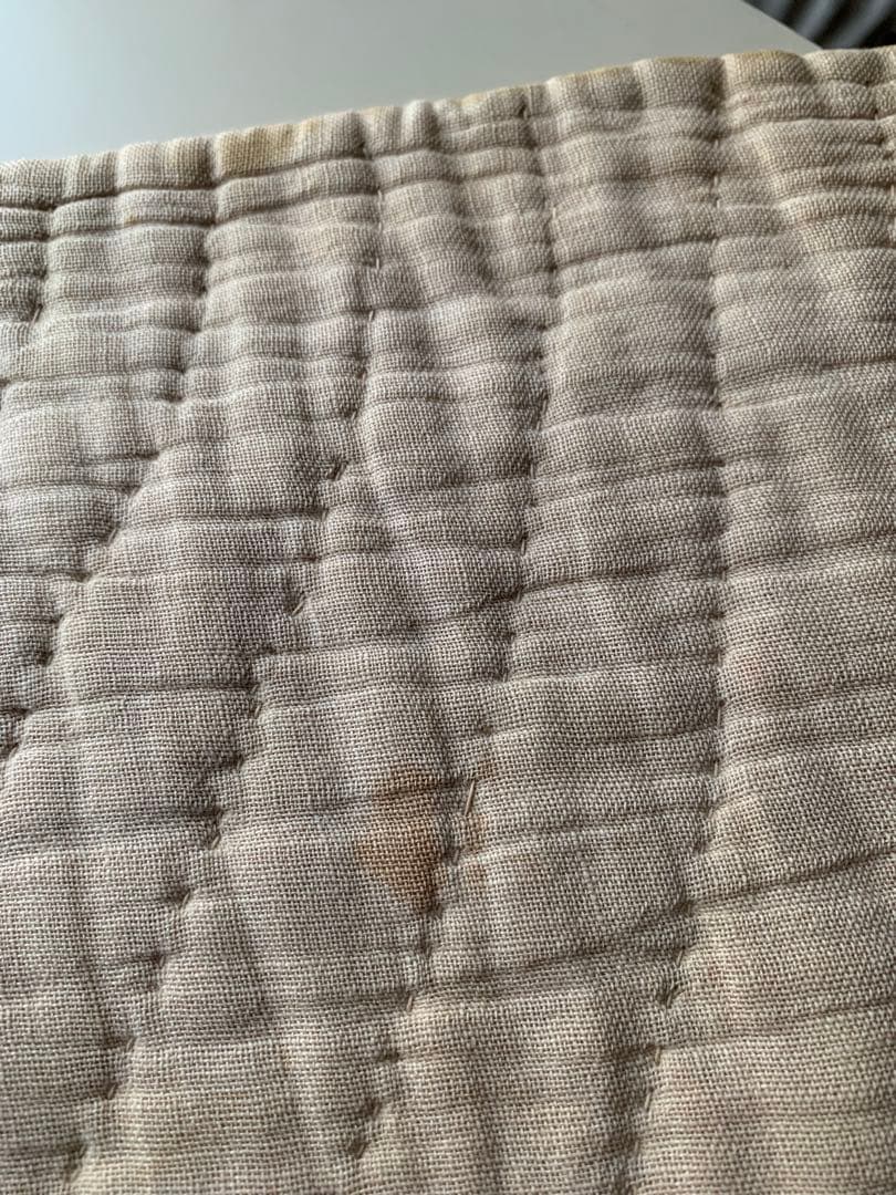 フランスアンティーク　シャビーな感じが可愛い古いパッチワークの布！たまりません！