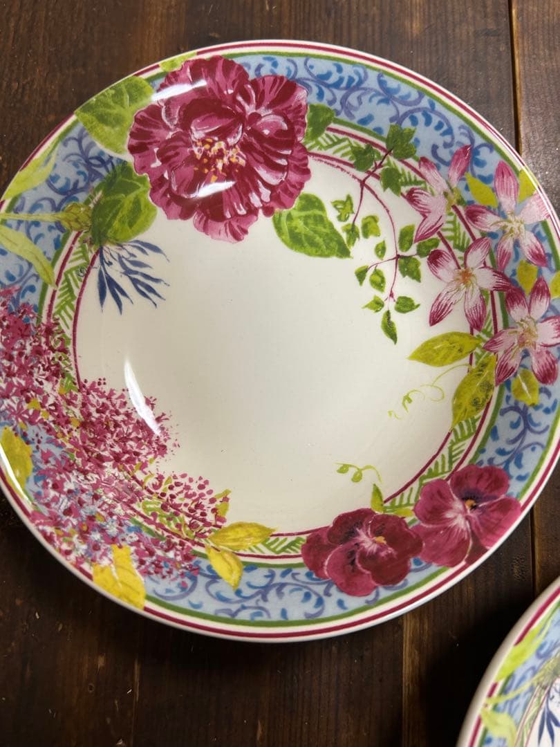 ジアン　Gien millefleurs スモールボウル　ペア