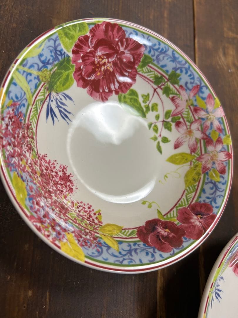 ジアン　Gien millefleurs スモールボウル　ペア