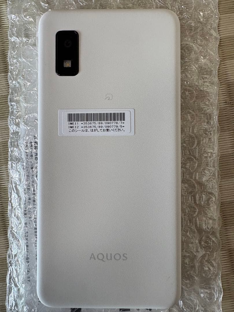 AQUOS wish3 A302SH ホワイト simフリー