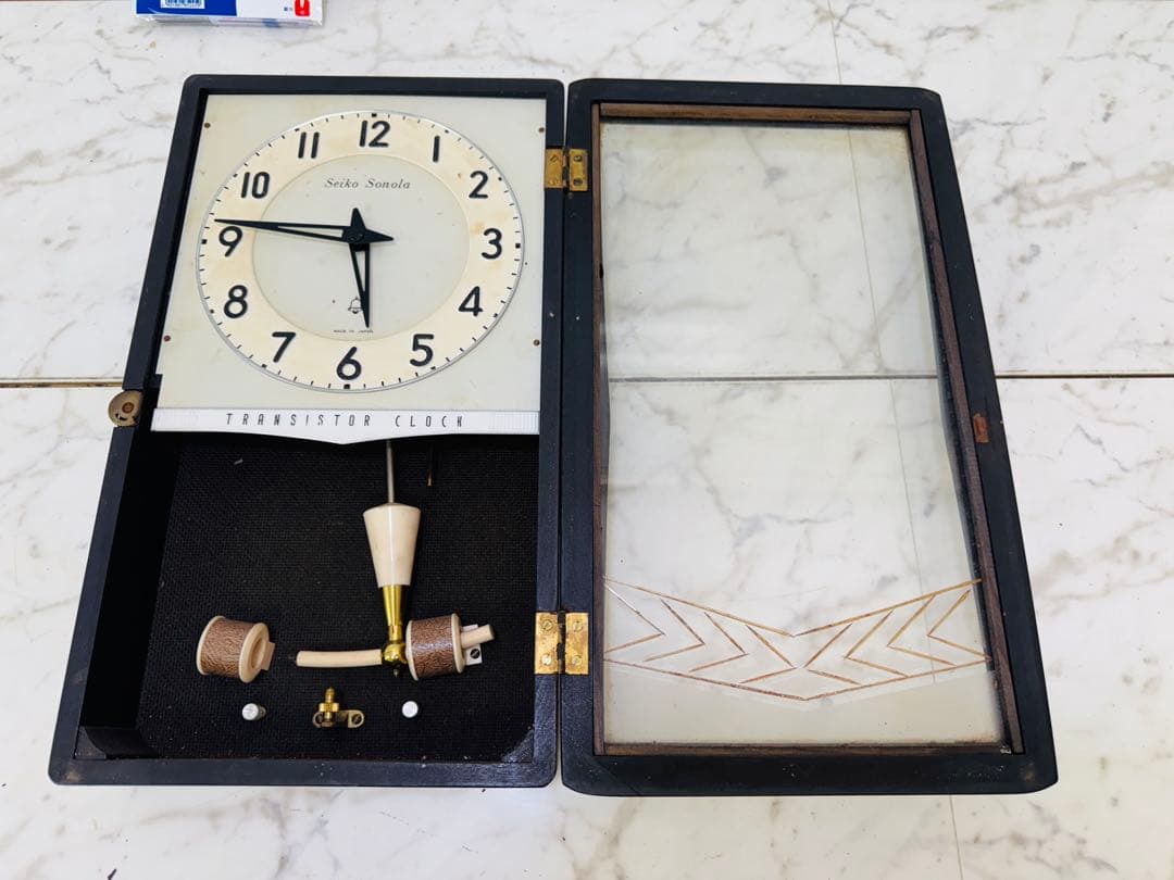 SEIKO セイコー 1960s ソノーラ 掛け時計 アンティーク 昭和レトロ