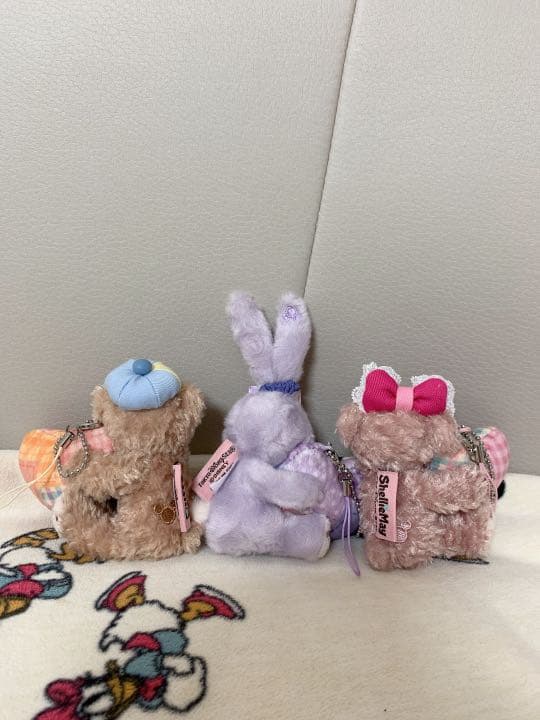 ステラ・ルー、ダッフィー 、シェリーメイのぬいば