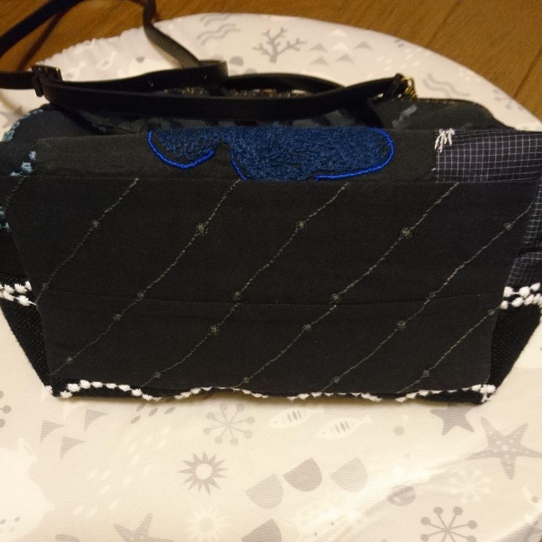 ミナペルホネン・ハンドメイド☆パッチワークがま口ショルダーバッグ