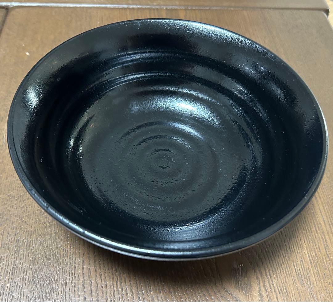 福井クラフト18cm 超耐熱ラーメン鉢 ゆず天目　18杯＋黒タタキ　4杯