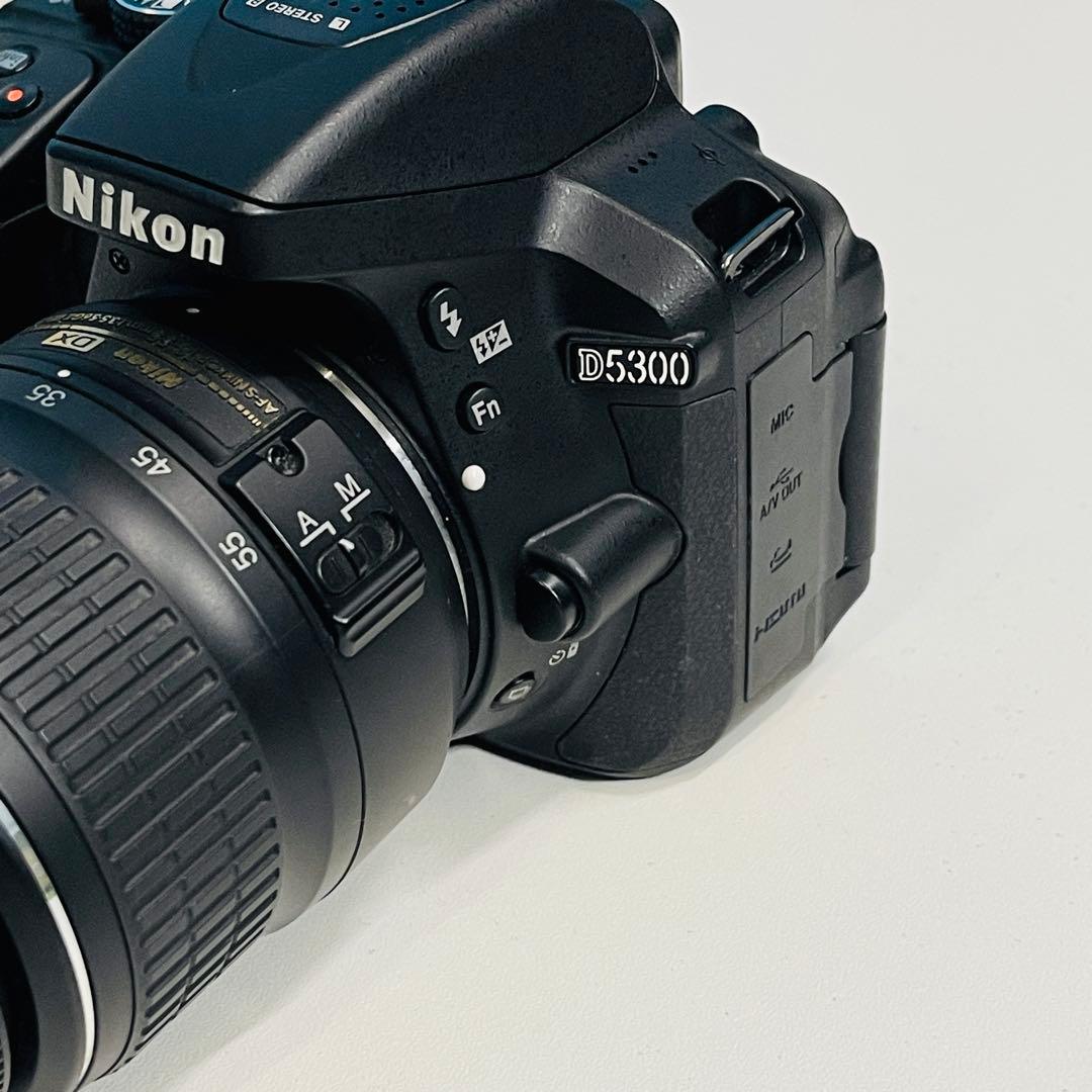 NikonD530デジタル一レンズ18-55mm 1:3.5-5.6GIIED