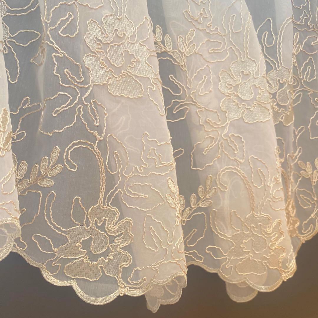 カフェカーテン✿*: ❛Wataru89様❜刺繍レース❀✿ハンドメイド♬*゜