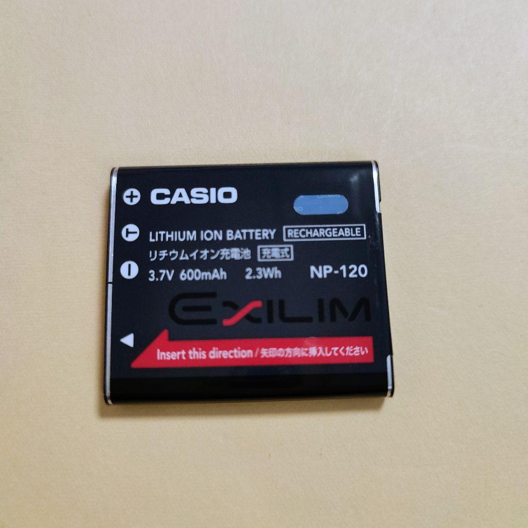 CASIO　デジタルカメラ　EXILIM　1610万画素　6倍　レッド