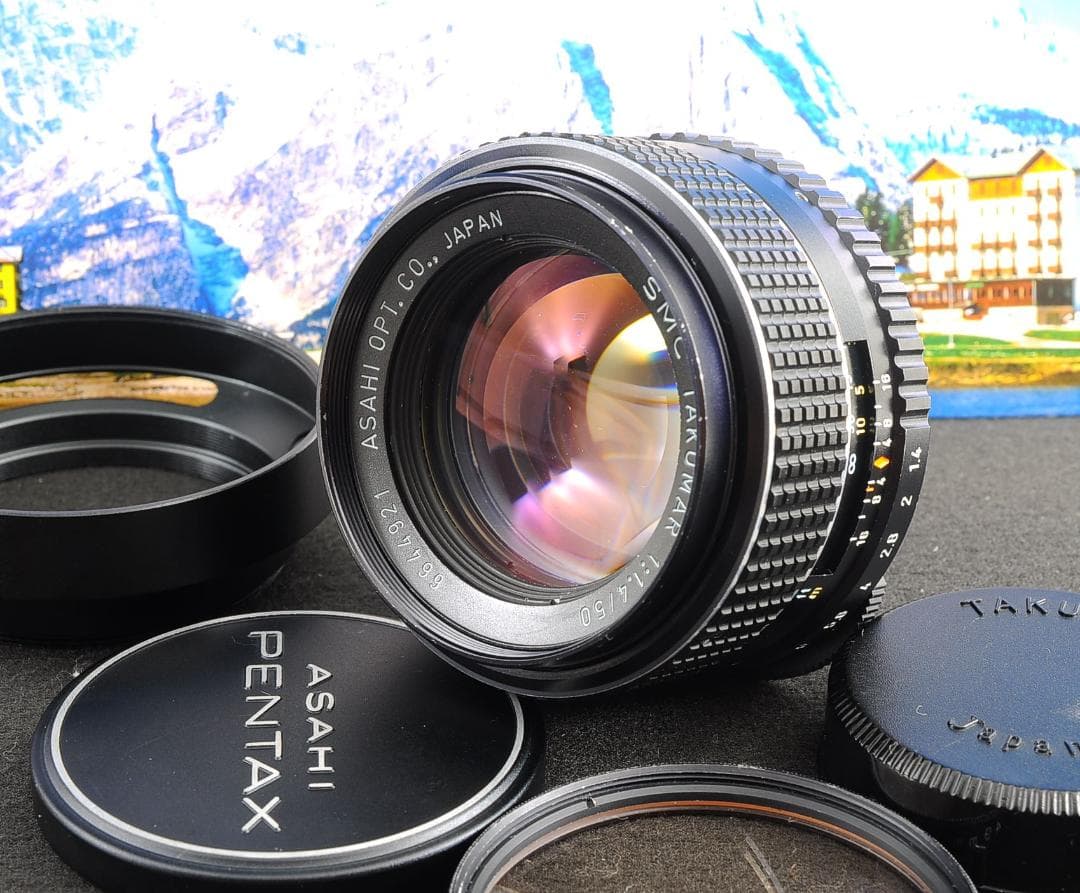 ペンタックス SMC Takumar 50mm F1.4 人気銘玉 美品級