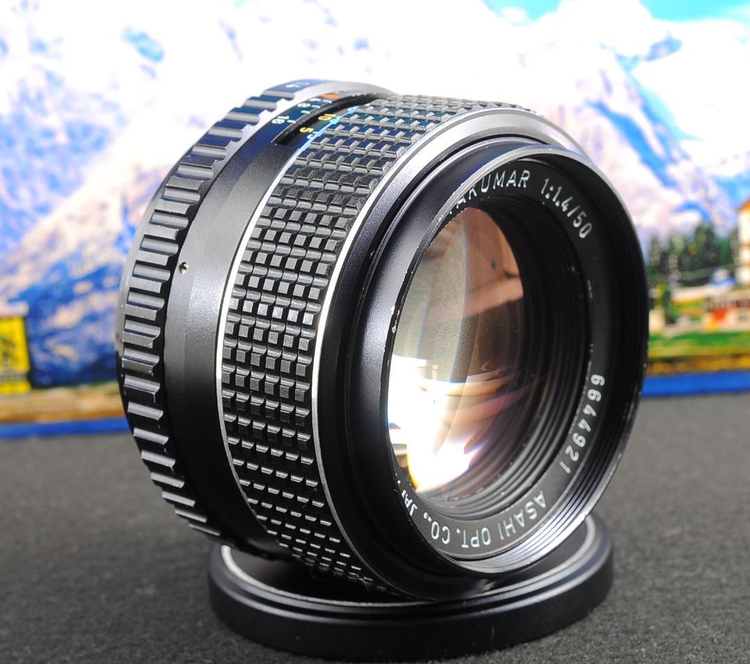 ペンタックス SMC Takumar 50mm F1.4 人気銘玉 美品級