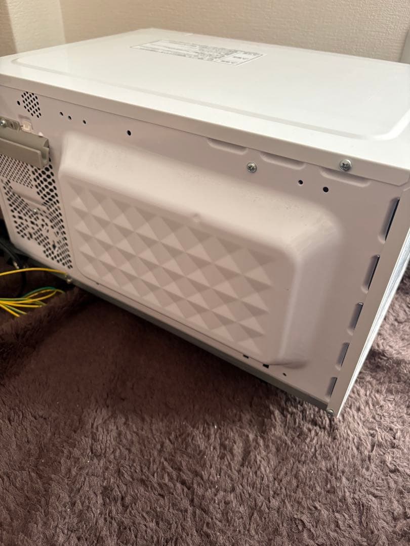 電子レンジ　18L　アイリスオーヤマ　KMB-F186-W 2023年製