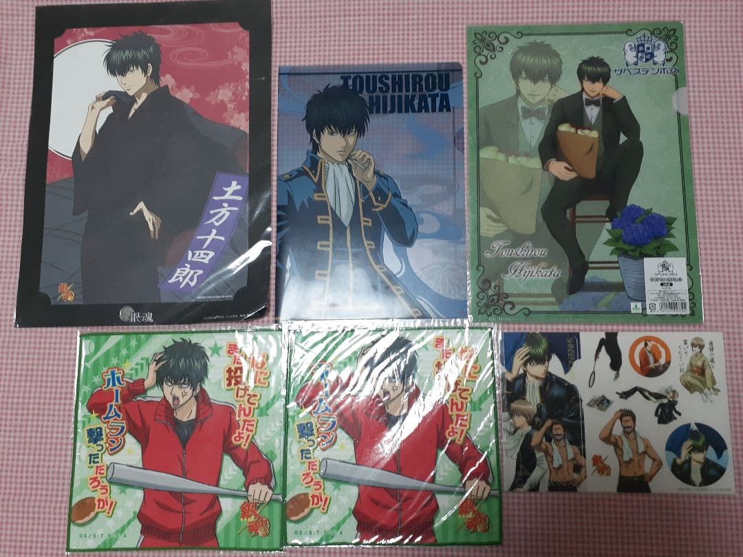 銀魂 2016 カレンダー キャラポス タペストリー他 土方十四郎 多め