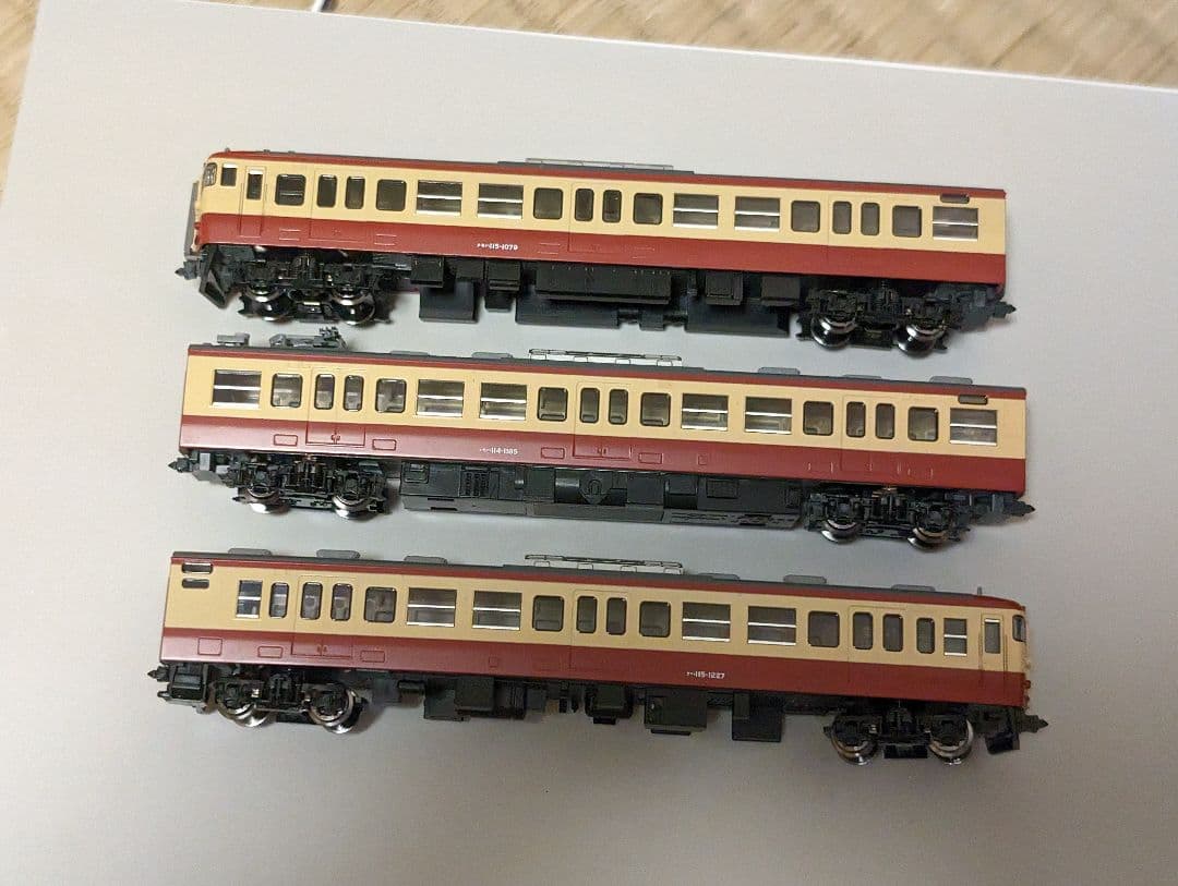 TOMIX 98418 JR 115-1000系近郊電車(懐かしの新潟色)
