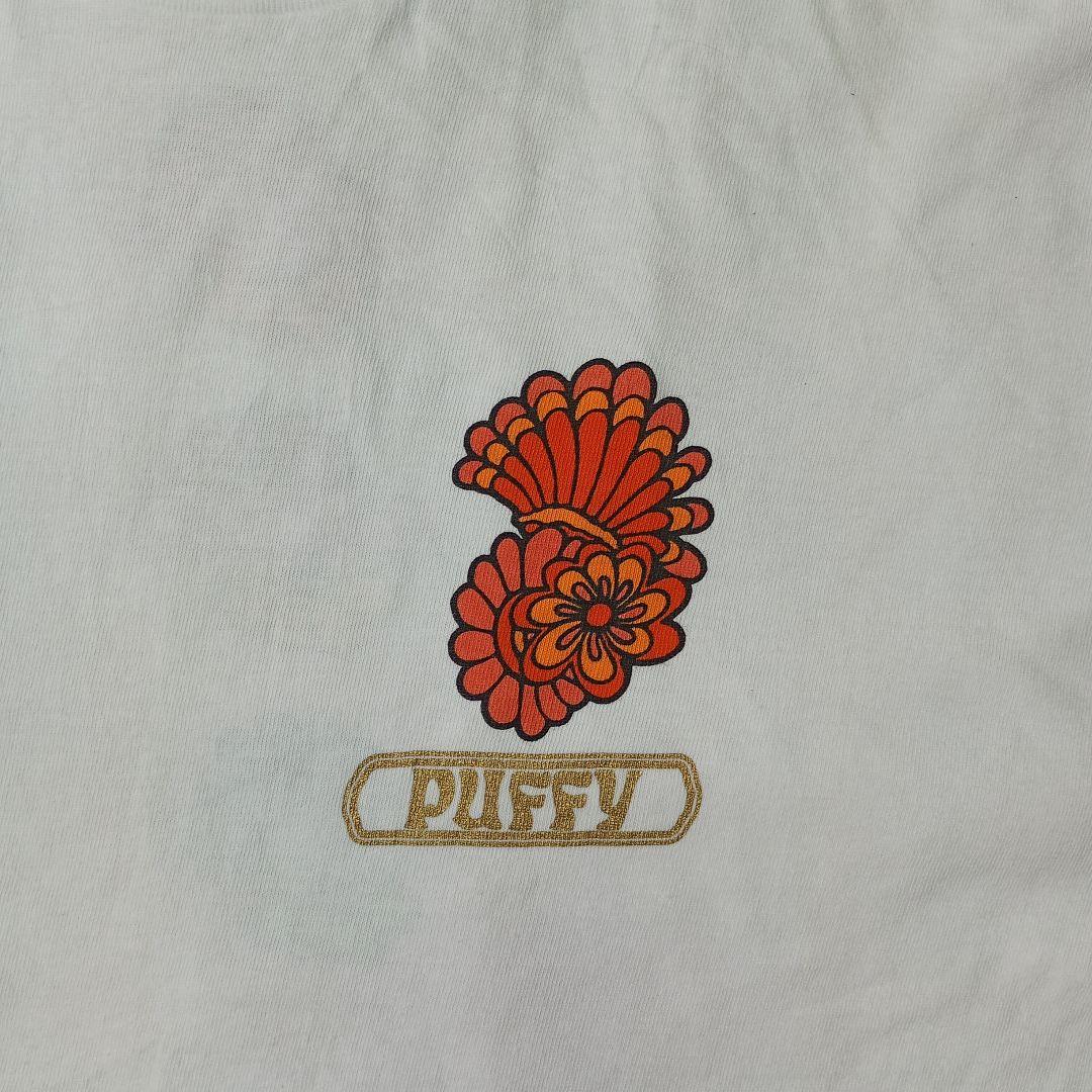 パフィー　花柄　明治チェルシー　コラボTシャツ　サイズ表記なし　Mくらい