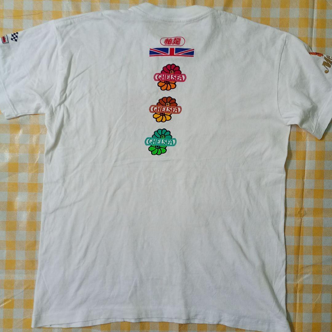 パフィー　花柄　明治チェルシー　コラボTシャツ　サイズ表記なし　Mくらい