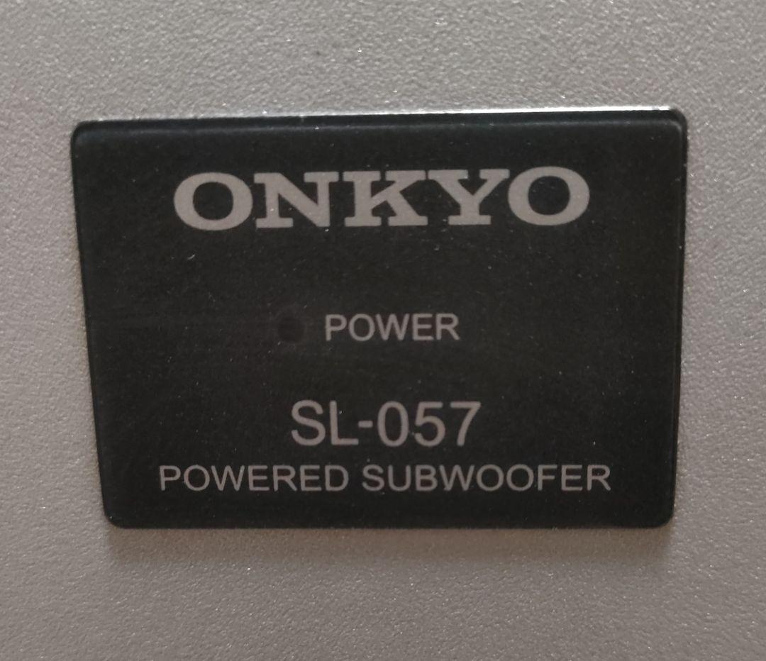 【最終価格】ONKYO オンキョー サブウーファー SL-057