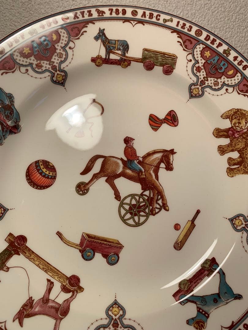 美品 Edwardian Childhood by Spode 英国製 プレート